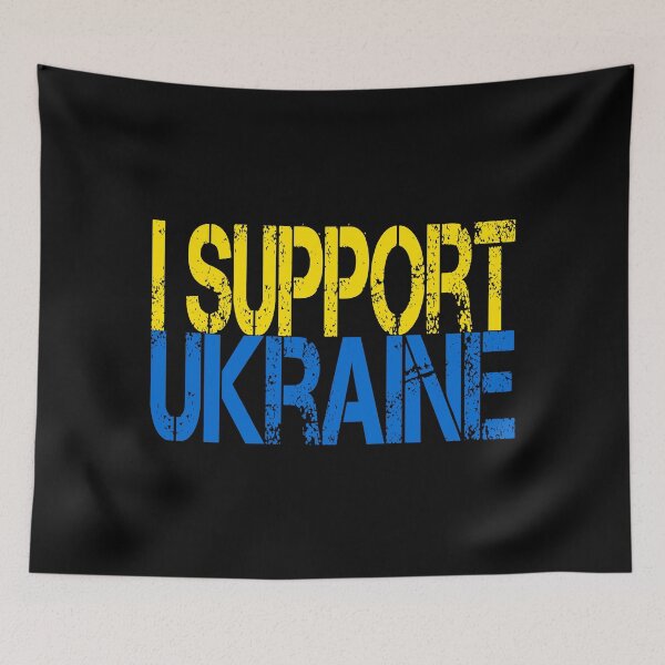 Item preview, I Support Ukraine, Blue and Yellow Flag  designed and sold by ACC .