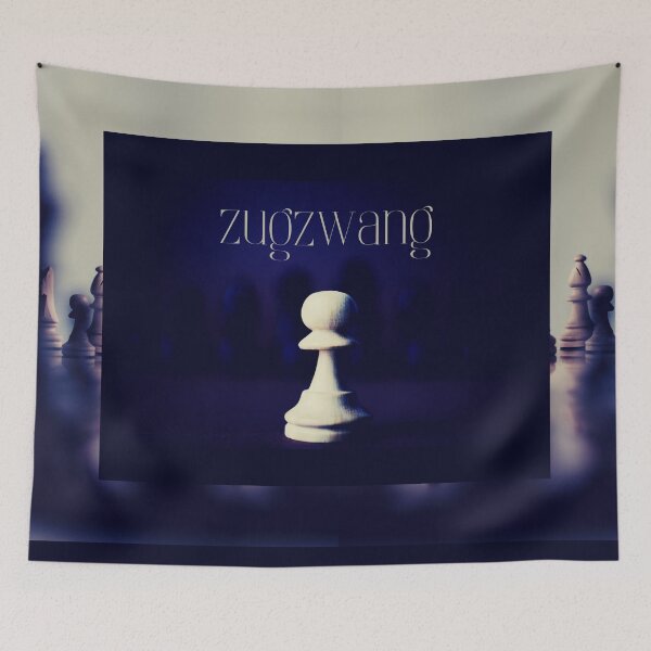 Item preview, Zugzwang with white Pawn Chess Design   designed and sold by YogaZesty.