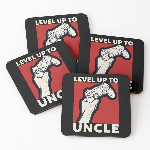 Item preview, Level up to uncle funny video gamer vintage men designed and sold by ericrichard059.