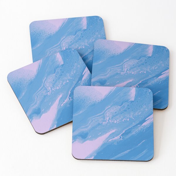 Artikelvorschau, Pastell abstraktes Ocean Vibes-Muster entworfen und verkauft von LusDigiArt.