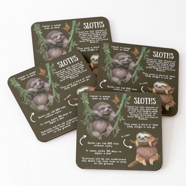Item preview, Sloth Fun Fact designed and sold by KyleNesas.