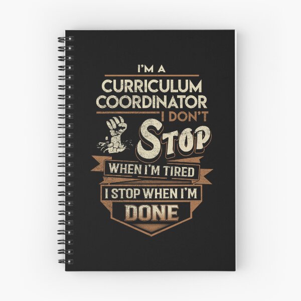 Item preview, Curriculum Coordinator T Shirt - I Stop When Done Job Gift Item Tee designed and sold by natalinedk.