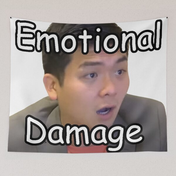 Item preview, Emotional Damage TikTok Meme designed and sold by Rainfalling.
