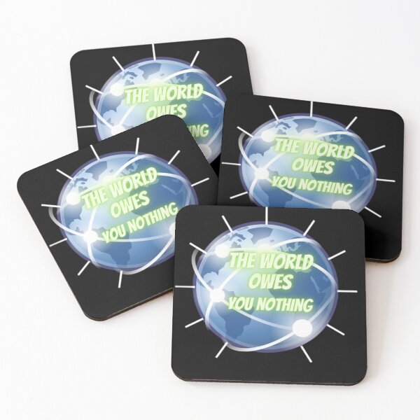 Item preview, The World owes you nothing designed and sold by NexaMind Studio.