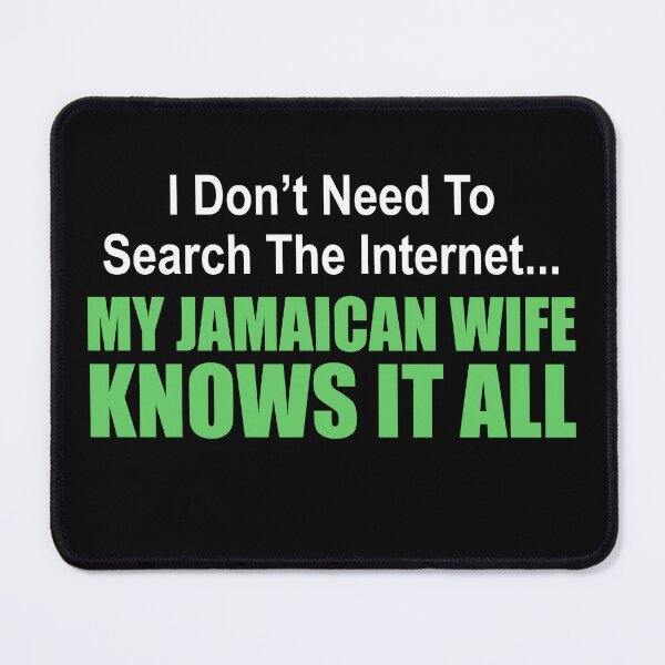 Item preview, Jamaican Wife Knows It All designed and sold by jaycartoonist.