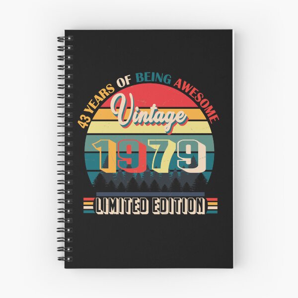 Item preview, 43 years of being awesome vintage 1979 limited edition | Born January 1979 Limited Edition 43 Years Of Being Awesome Vintage , January 1979 43 Years Old , 43rd Birthday designed and sold by SimoSaladain.
