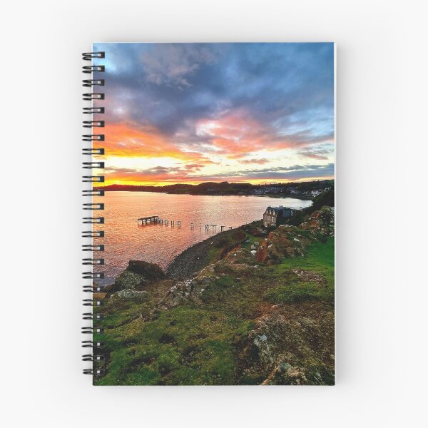 Item preview, Stunning sunset at Aberdour cliffs | Seaside lover designed and sold by S-and-W-4ever.