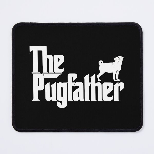 Artikelvorschau, Der Pugfather Lustiger Mops-Hund Vatertag entworfen und verkauft von douglasgary019.