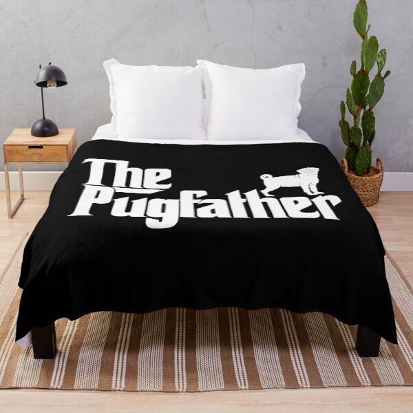 Artikelvorschau, Der Pugfather Lustiger Mops-Hund Vatertag entworfen und verkauft von douglasgary019.