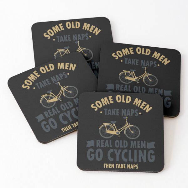 Item preview, Some Old Men Take Naps Real Old Men Go Cycling Classic T-Shirt designed and sold by yeseniaval.