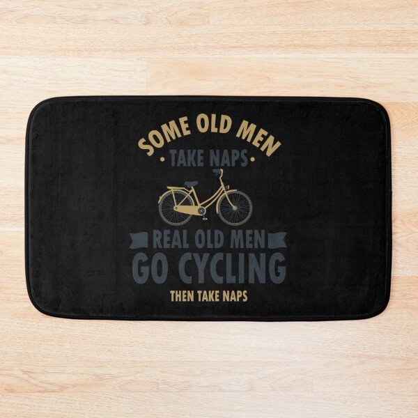 Item preview, Some Old Men Take Naps Real Old Men Go Cycling Classic T-Shirt designed and sold by yeseniaval.