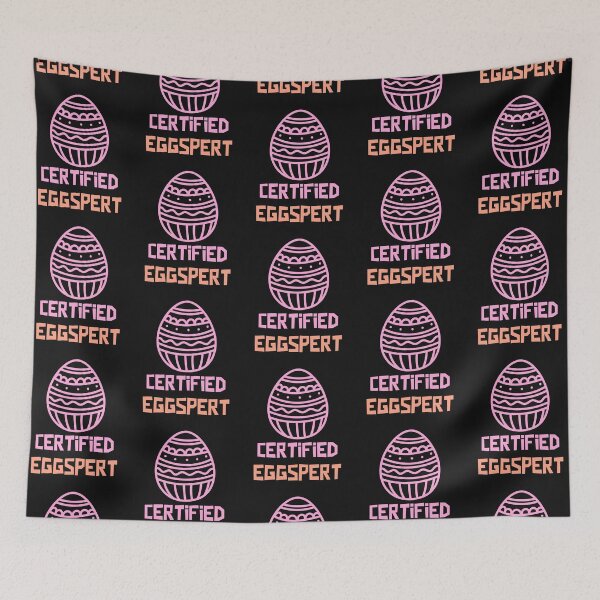 Item preview, Certified Eggspert - A Cute Easter Egg designed and sold by Sushee Store.