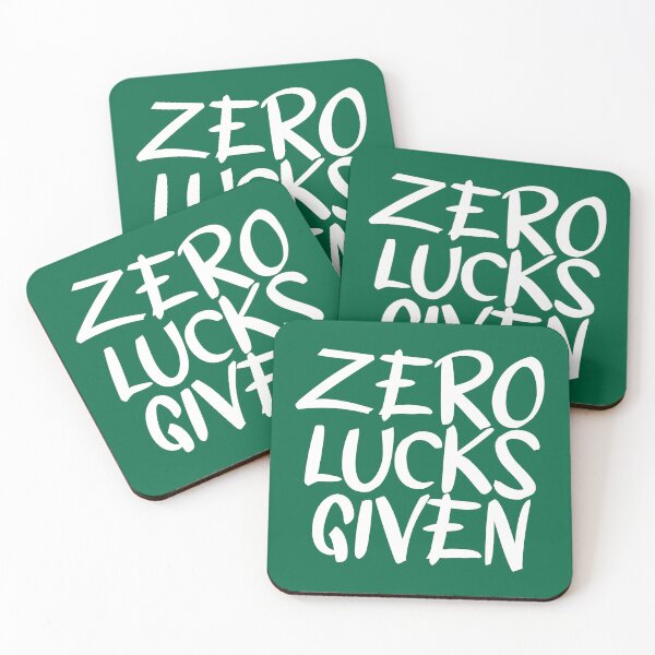 Item preview, Zero Lucks Given Funny Gifts Zero Lucks designed and sold by Sadil.