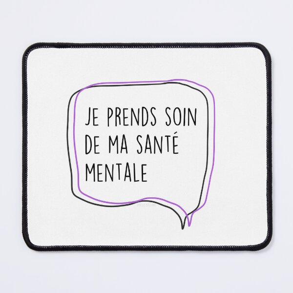 Item preview, I take care of my mental health designed and sold by Amelle Balland.