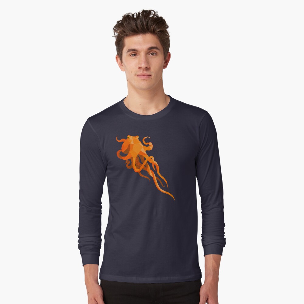 octopus long sleeve shirt