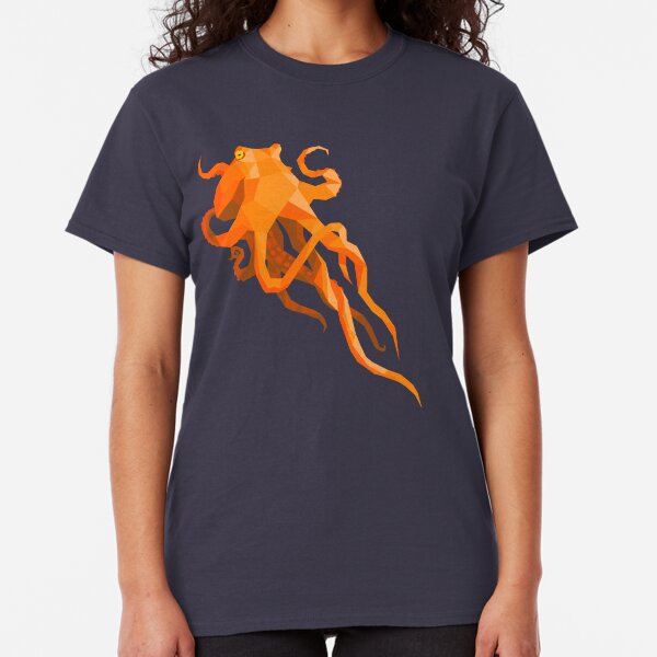 Geometric Octopus Classic T-Shirt