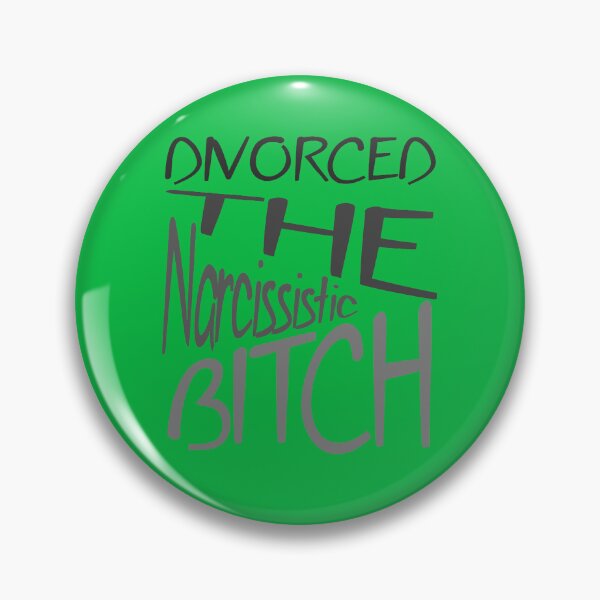 Item preview, Divorced The Narcissistic Bitch Grey Text designed and sold by taiche.