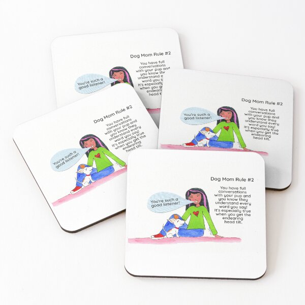 Item preview, Dog Mom Rule #2 designed and sold by Mahli's  Artful Whimsy.