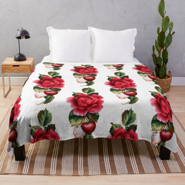 Item preview, Red rose flower sticker designed and sold by Farha Khalid.