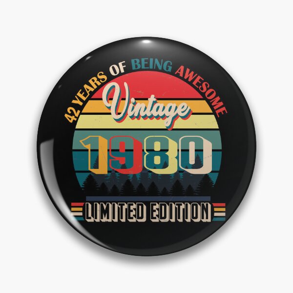 Item preview, 42 years of being awesome vintage 1980 limited edition | Born January 1980 Limited Edition 42 Years Of Being Awesome Vintage , January 1980 42 Years Old , 42th Birthday designed and sold by SimoSaladain.