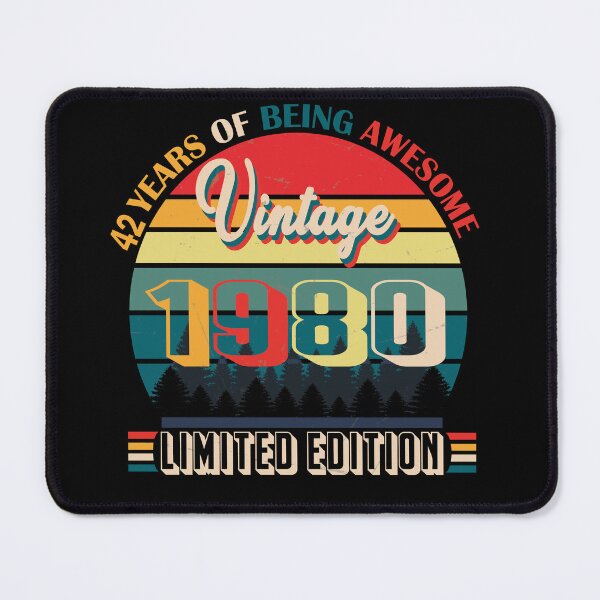 Item preview, 42 years of being awesome vintage 1980 limited edition | Born January 1980 Limited Edition 42 Years Of Being Awesome Vintage , January 1980 42 Years Old , 42th Birthday designed and sold by SimoSaladain.