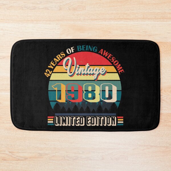 Item preview, 42 years of being awesome vintage 1980 limited edition | Born January 1980 Limited Edition 42 Years Of Being Awesome Vintage , January 1980 42 Years Old , 42th Birthday designed and sold by SimoSaladain.
