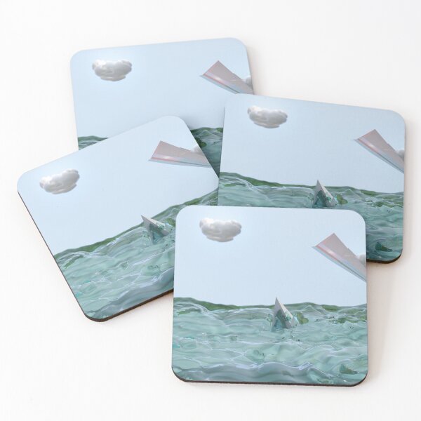 Item preview, Paper planes in the ocean designed and sold by portinart.