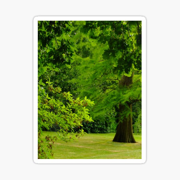 Garden on The Hill Sticker