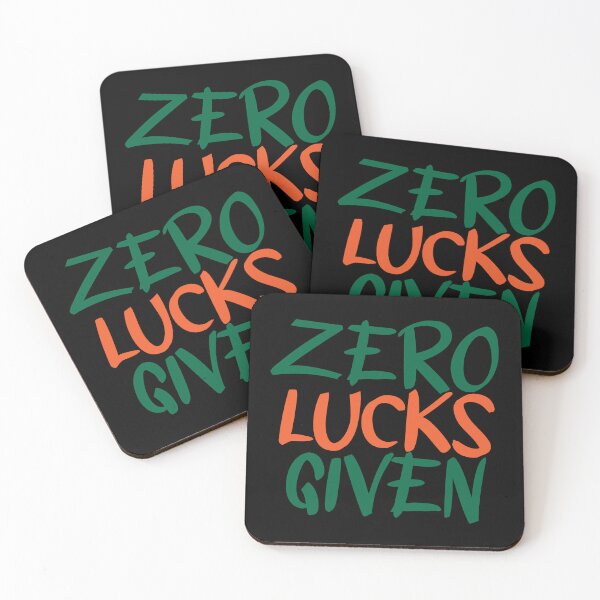 Item preview, Zero Lucks Given Funny Gifts Zero Lucks designed and sold by Sadil.