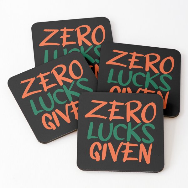 Item preview, Zero Lucks Given Funny Gifts Zero Lucks designed and sold by Sadil.