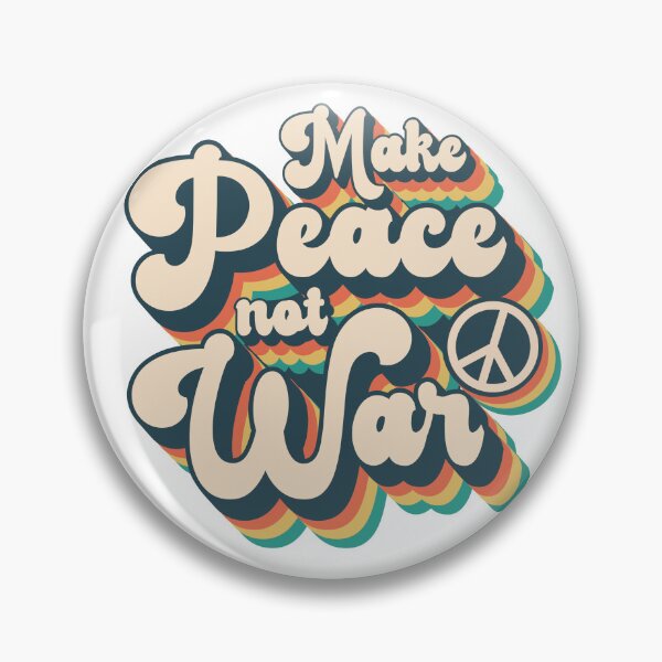 Item preview, Make Peace Not War designed and sold by Rhu Creations.