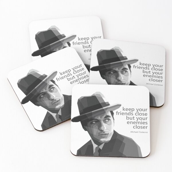 Item preview, Michael Corleone Quotes designed and sold by lots of artWork.