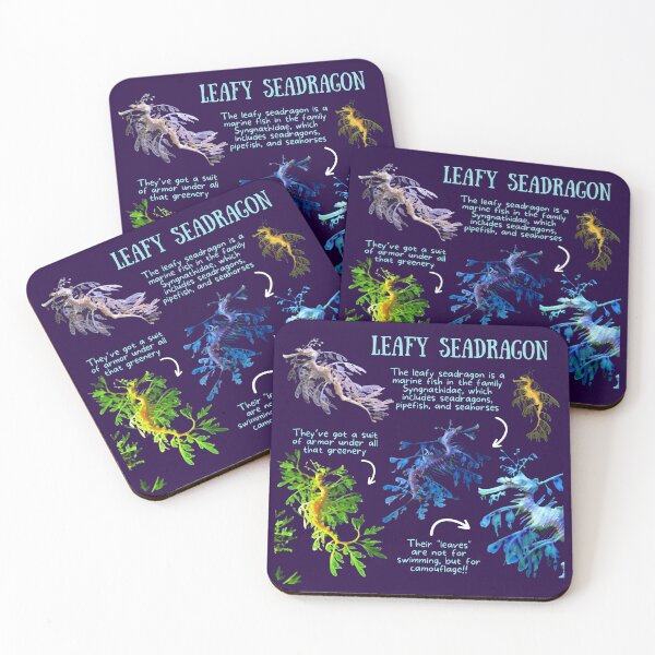 Item preview, Leafy Seadragon Fun Fact designed and sold by KyleNesas.