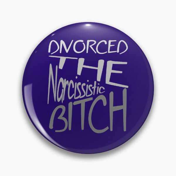 Item preview, Divorced The Narcissistic Bitch Grey Text v2 designed and sold by taiche.