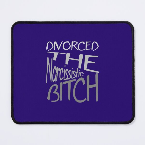 Item preview, Divorced The Narcissistic Bitch Grey Text v2 designed and sold by taiche.