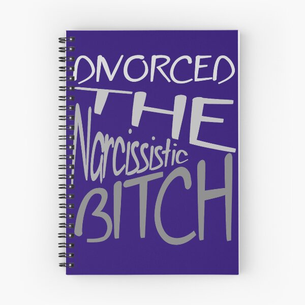 Item preview, Divorced The Narcissistic Bitch Grey Text v2 designed and sold by taiche.