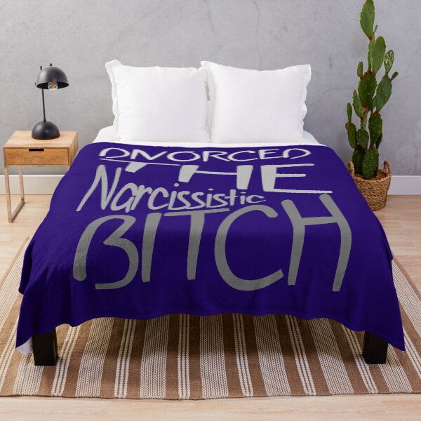 Item preview, Divorced The Narcissistic Bitch Grey Text v2 designed and sold by taiche.