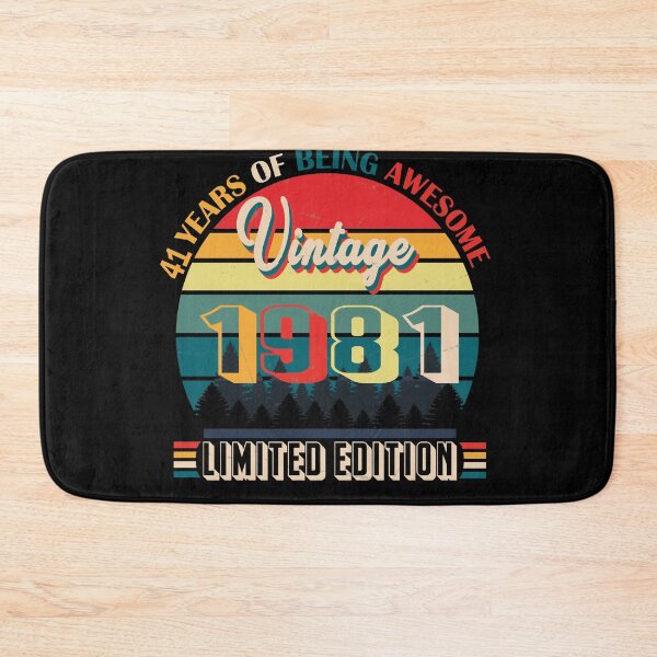 Item preview, 41 years of being awesome vintage 1981 limited edition | Born January 1981 Limited Edition 41 Years Of Being Awesome Vintage , January 1981 41 Years Old , 41th Birthday designed and sold by SimoSaladain.