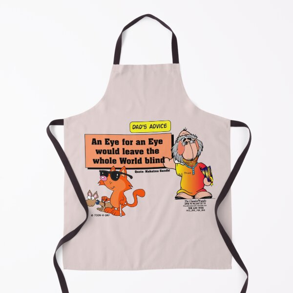 Item preview, Dads Advice -Famous Quote-An Eye for An Eye / Clamkin designed and sold by Bruce Ingrassia.