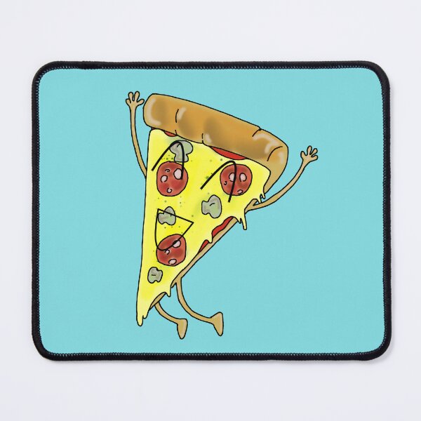 Item preview, Happy slice of pizza designed and sold by HeavyBurden.