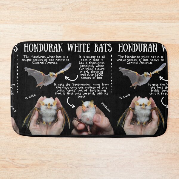 Item preview, Honduran White Bats Fun Fact designed and sold by KyleNesas.