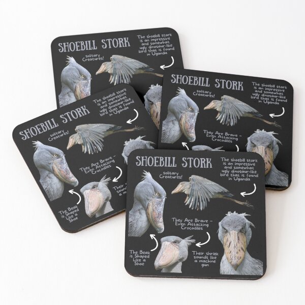 Item preview, Shoebill Stork Fun Fact designed and sold by KyleNesas.