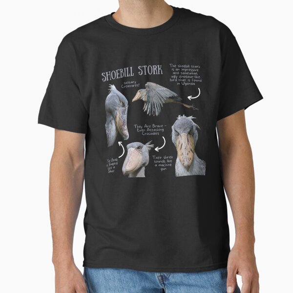 Item preview, Shoebill Stork Fun Fact designed and sold by KyleNesas.