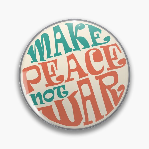 Item preview, Make Peace Not War designed and sold by Rhu Creations.