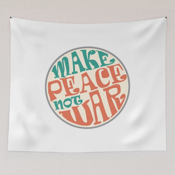 Item preview, Make Peace Not War designed and sold by Rhu Creations.
