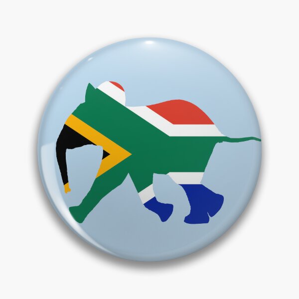 Item preview, Baby Elephant in Colours of South African Flag designed and sold by Scotch Macaskill.