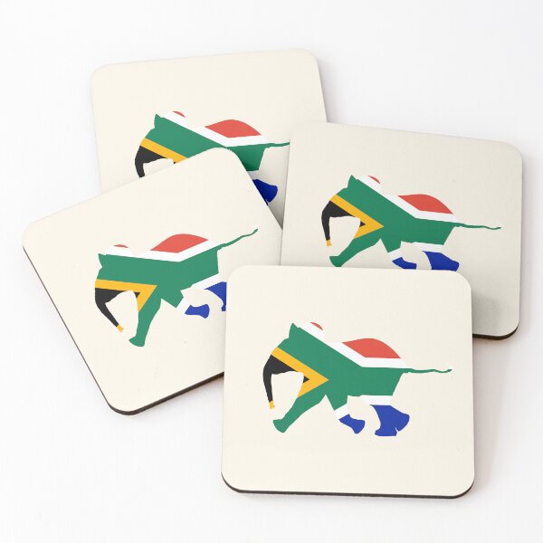 Item preview, Baby Elephant in Colours of South African Flag designed and sold by Scotch Macaskill.