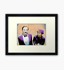 Stealing the Apple Framed Print