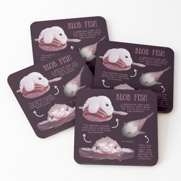 Item preview, Blob Fish Fun Fact designed and sold by KyleNesas.