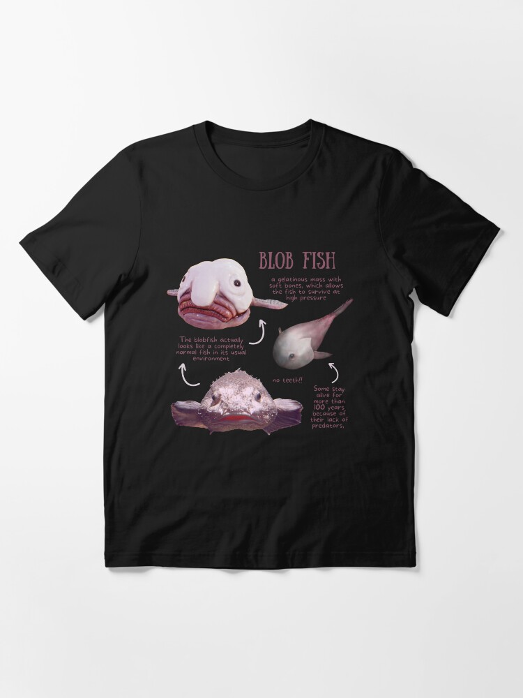 Blob Fish Fun Fact Poster for Sale by KyleNesas